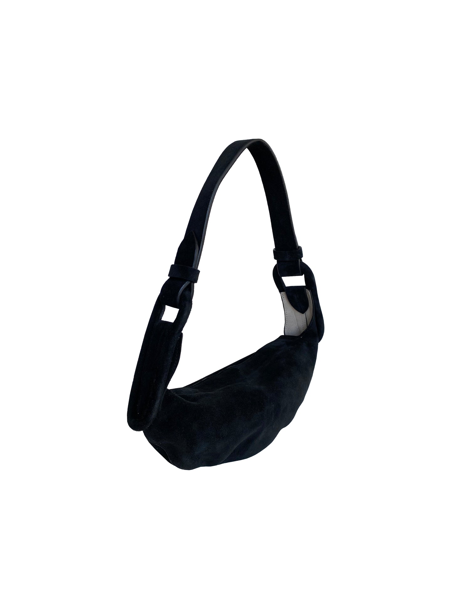 Cartera Amalfi mini Negro suede