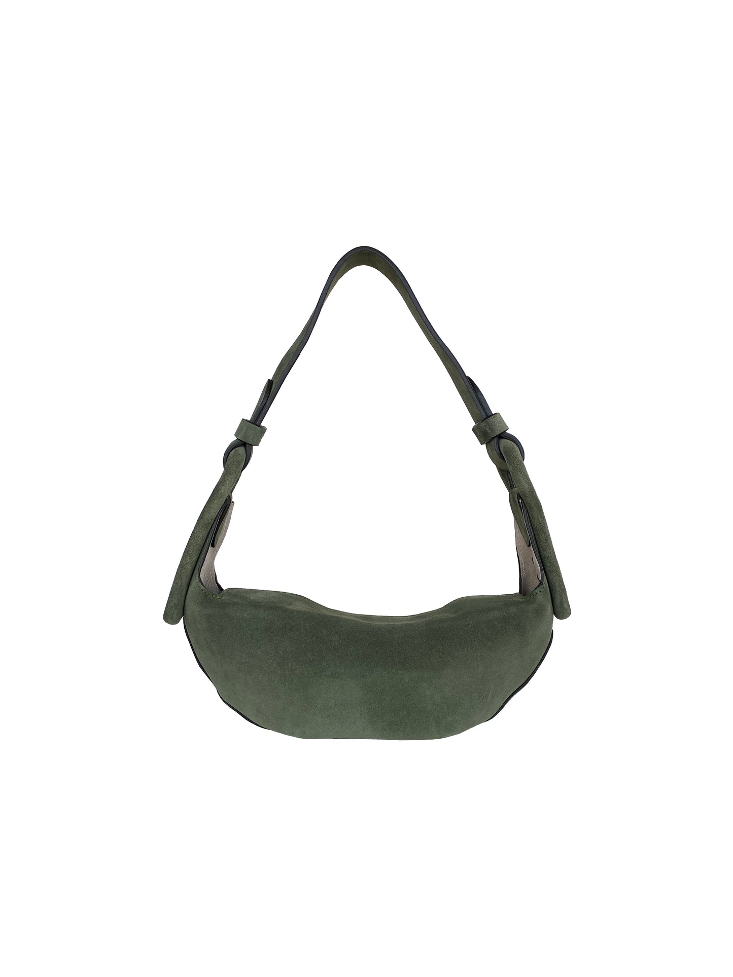 Cartera Amalfi mini Negro suede