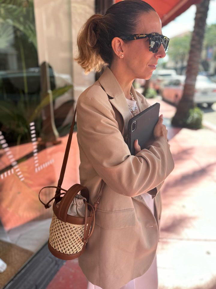 Sandoná mini Bucket Miel-Natural