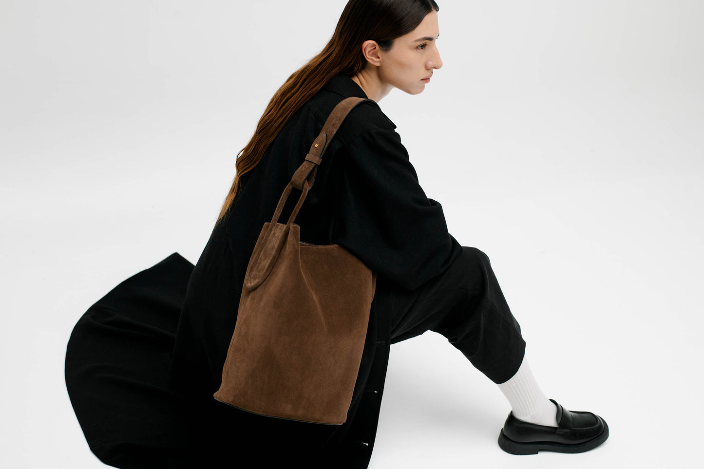 Tierralta Tote Suede Chocolate