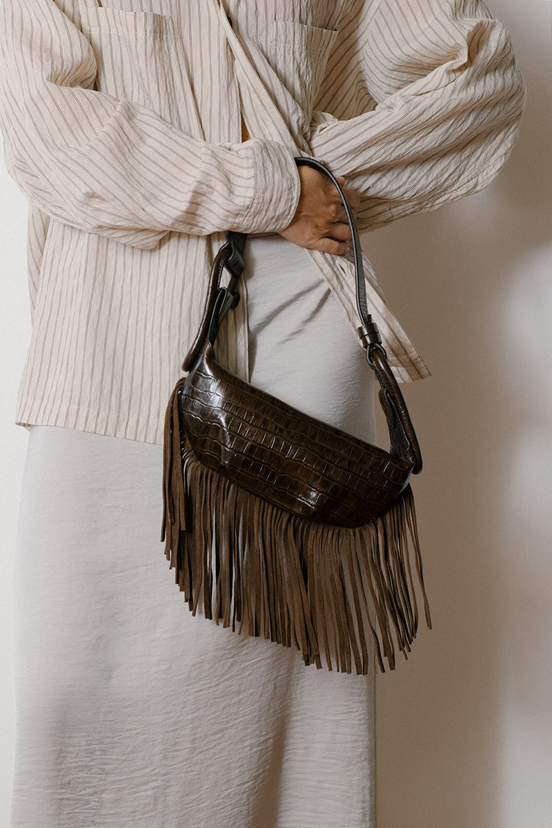 Amalfi mini flecos Croco