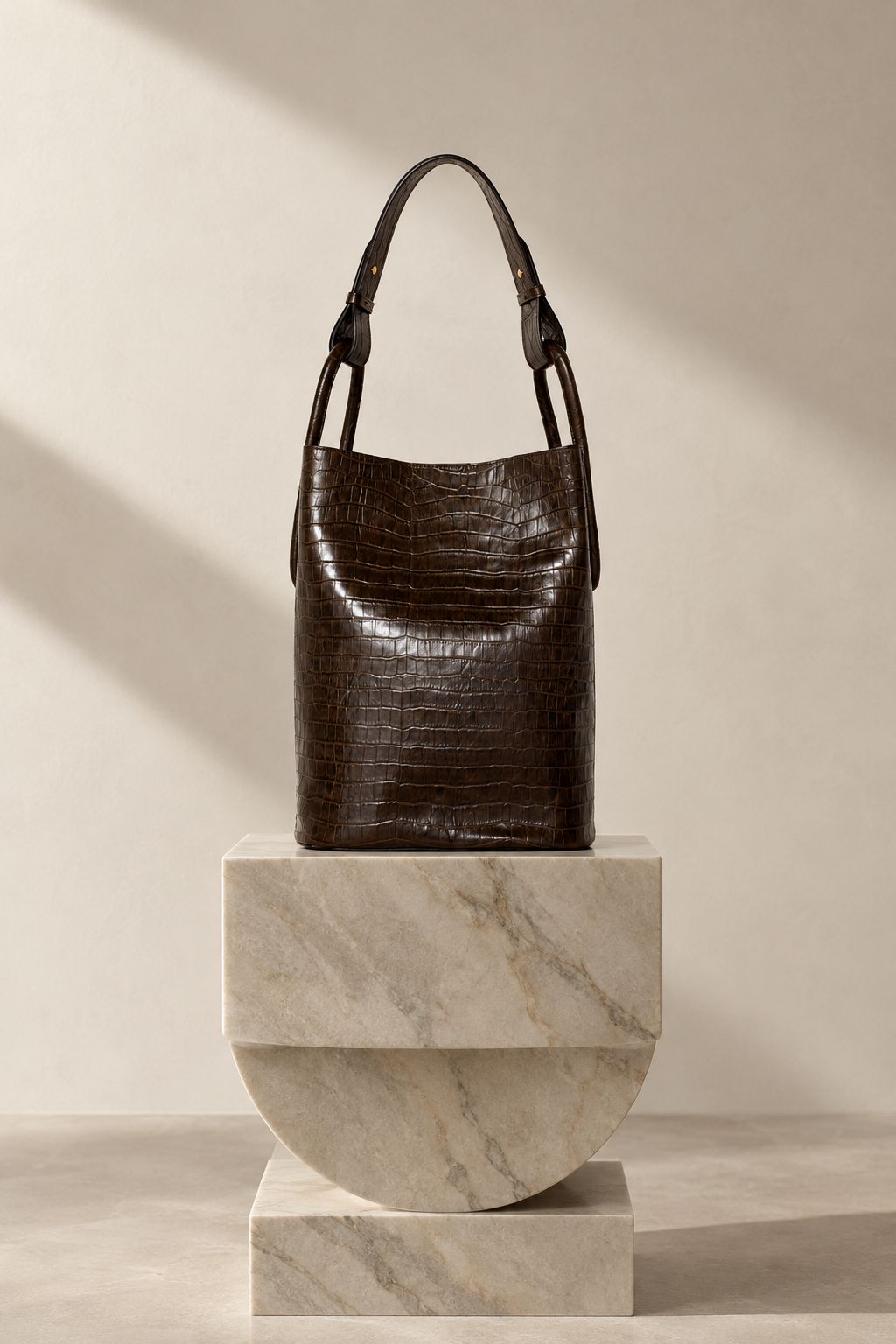 Tierralta Tote cocodrilo estampado