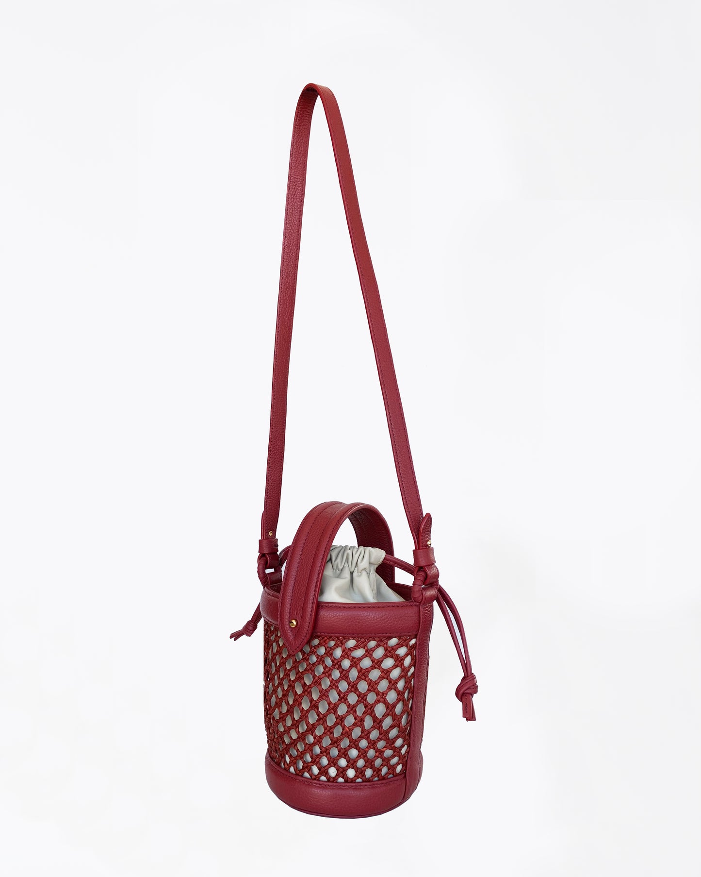 Sandoná mini Bucket burgundy