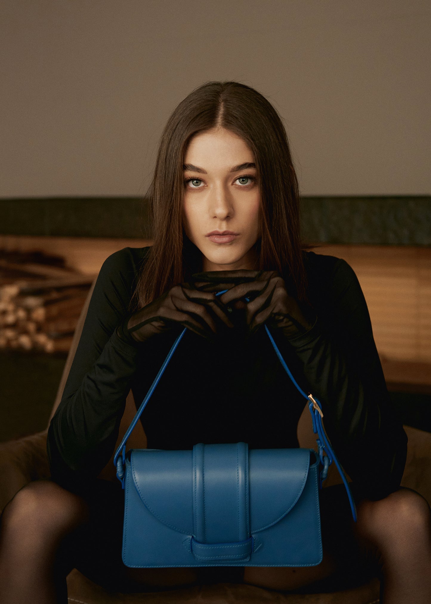 La Pradera shoulder bag Jeans - Sample Sale