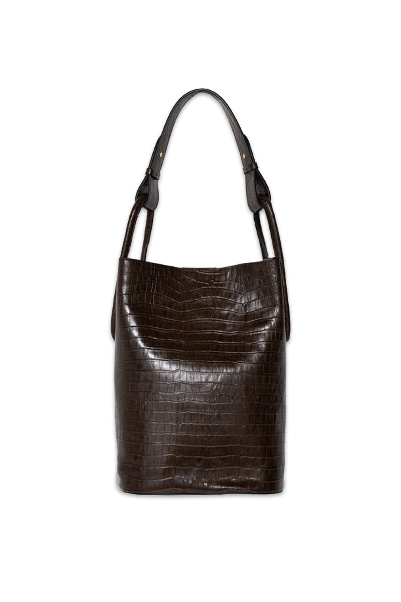 Tierralta Tote cocodrilo estampado