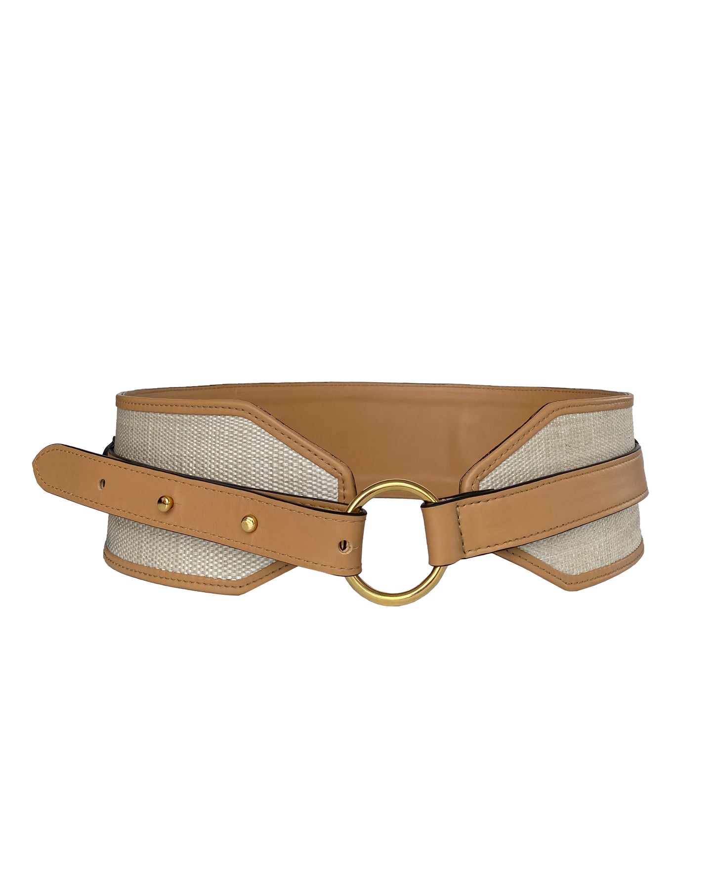 Doncello belt fibra de Plátano-Camel